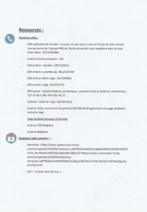 Quelques recommandations, astuces, liens envoyés par notre PMS Quelques recommandations, astuces, liens envoyés par notre PMS