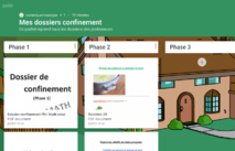 Padlet: dossiers confinement