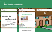 Padlet: dossiers confinement